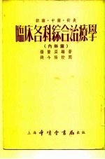 新药、中药、针灸临床各科综合治疗学  内科篇 封面