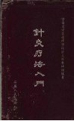 针灸疗法入门 封面