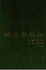 针灸学辞典 封面
