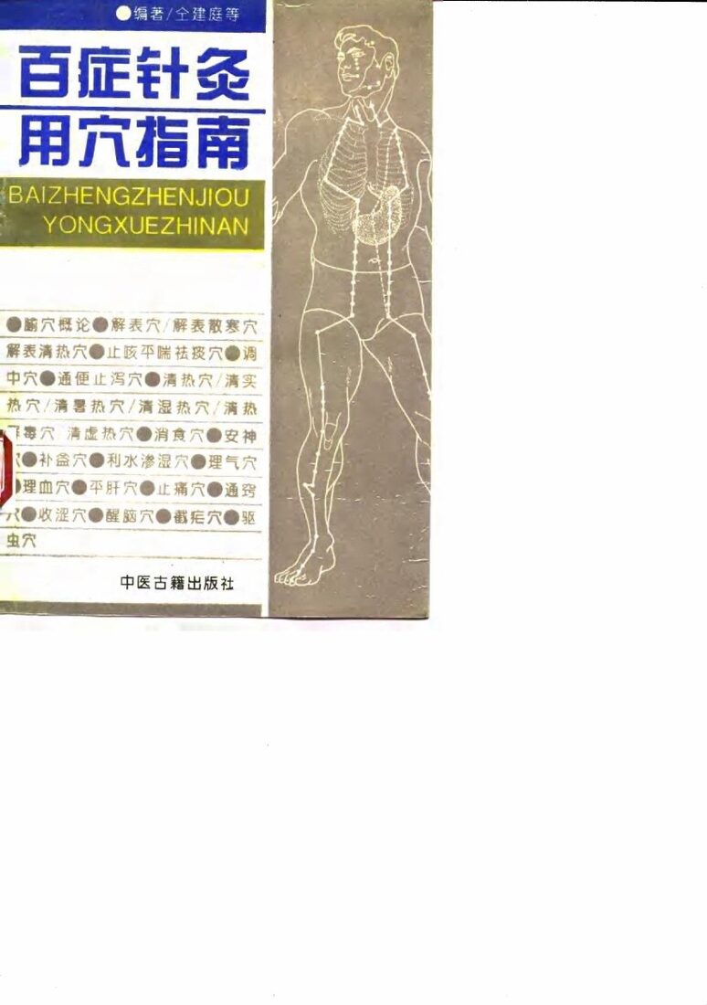 百症针灸用穴指南 封面