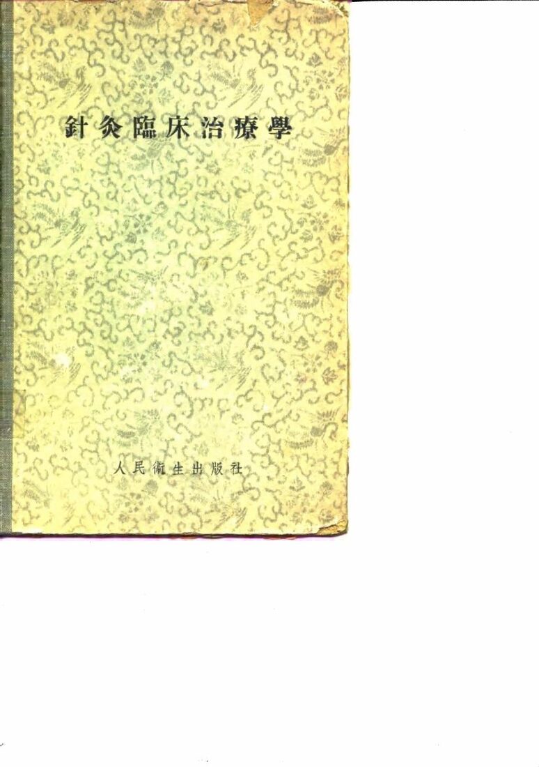 针灸临床治疗学 封面