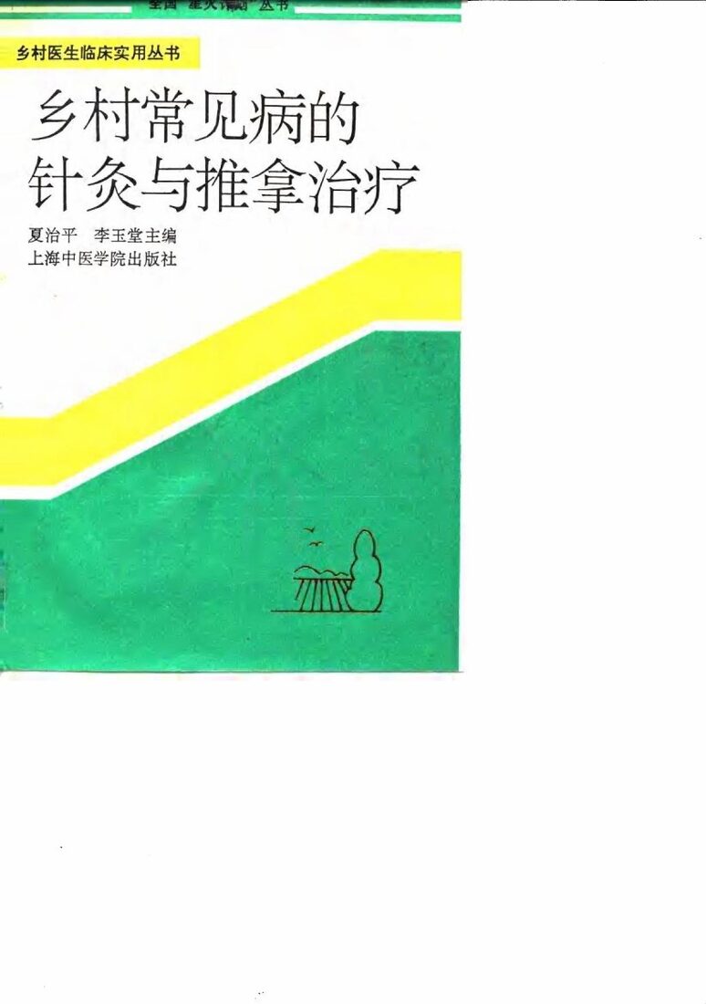 乡村常见病的针灸与推拿治疗 封面