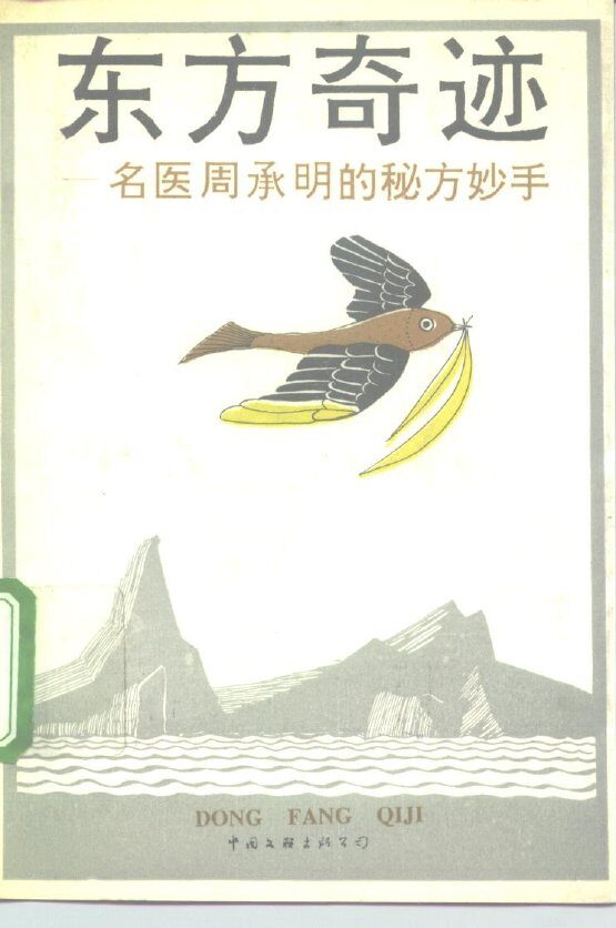 东方奇迹  名医周承明的秘方妙手 封面
