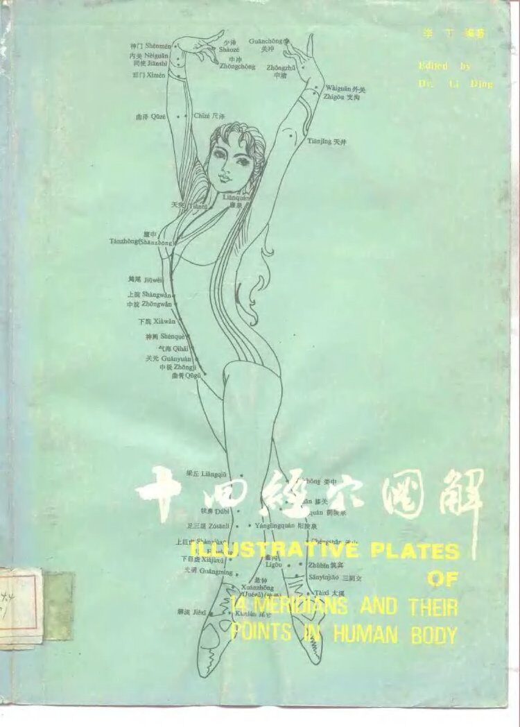 针灸穴名国际标准化361个经穴汉语拼音·英文代号对照  针灸腧穴学大专培训教材  十四经穴图解-附58 封面