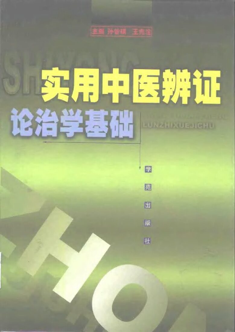 实用中医辨证论治学基础 封面
