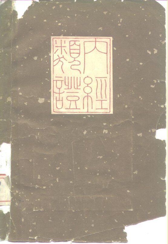 内经类证 封面