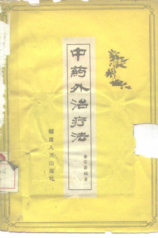 中药外治疗法 封面