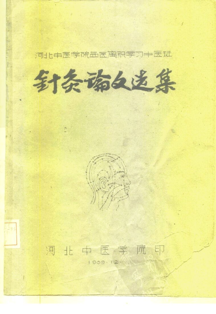 针灸论文选集 封面