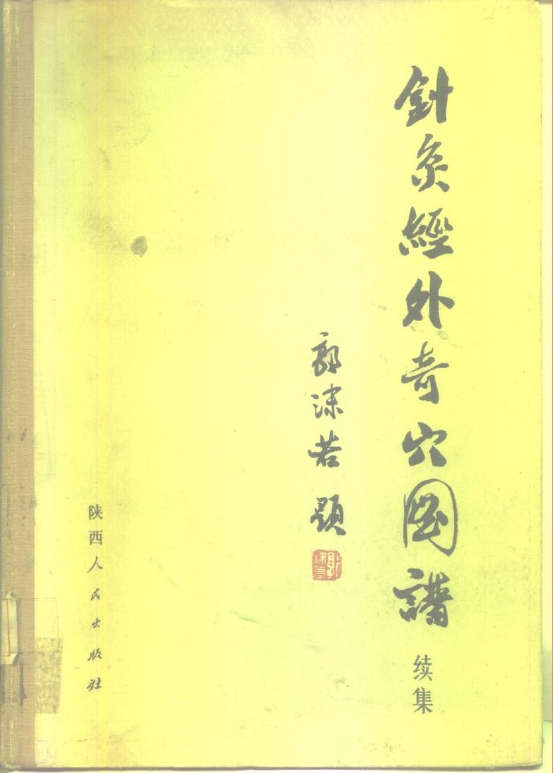 针灸经外奇穴图谱  续集 封面