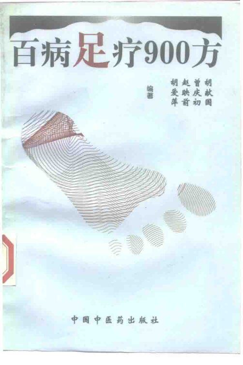 百病足疗900方 封面