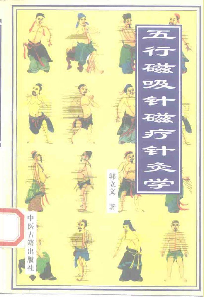 五行磁吸针磁疗针灸学 封面