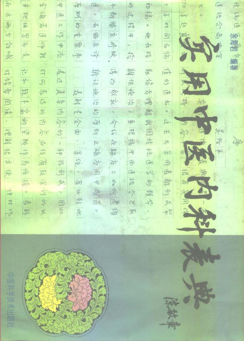 实用中医内科表典 封面