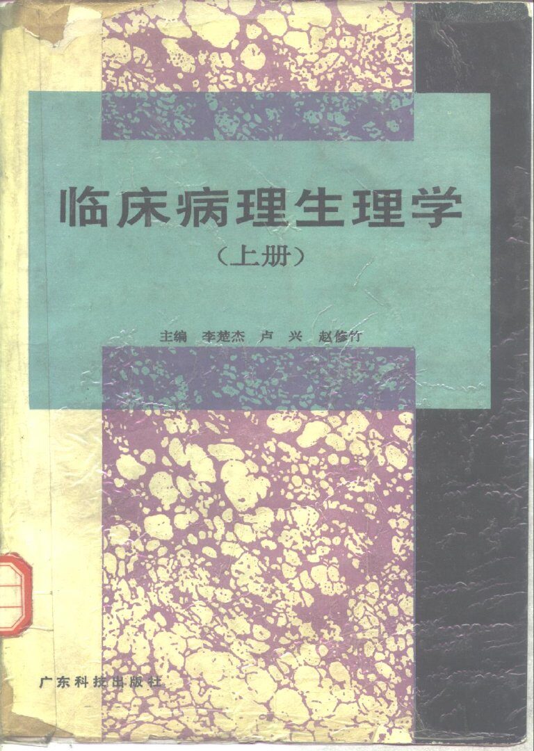 临床病理生理学  上 封面
