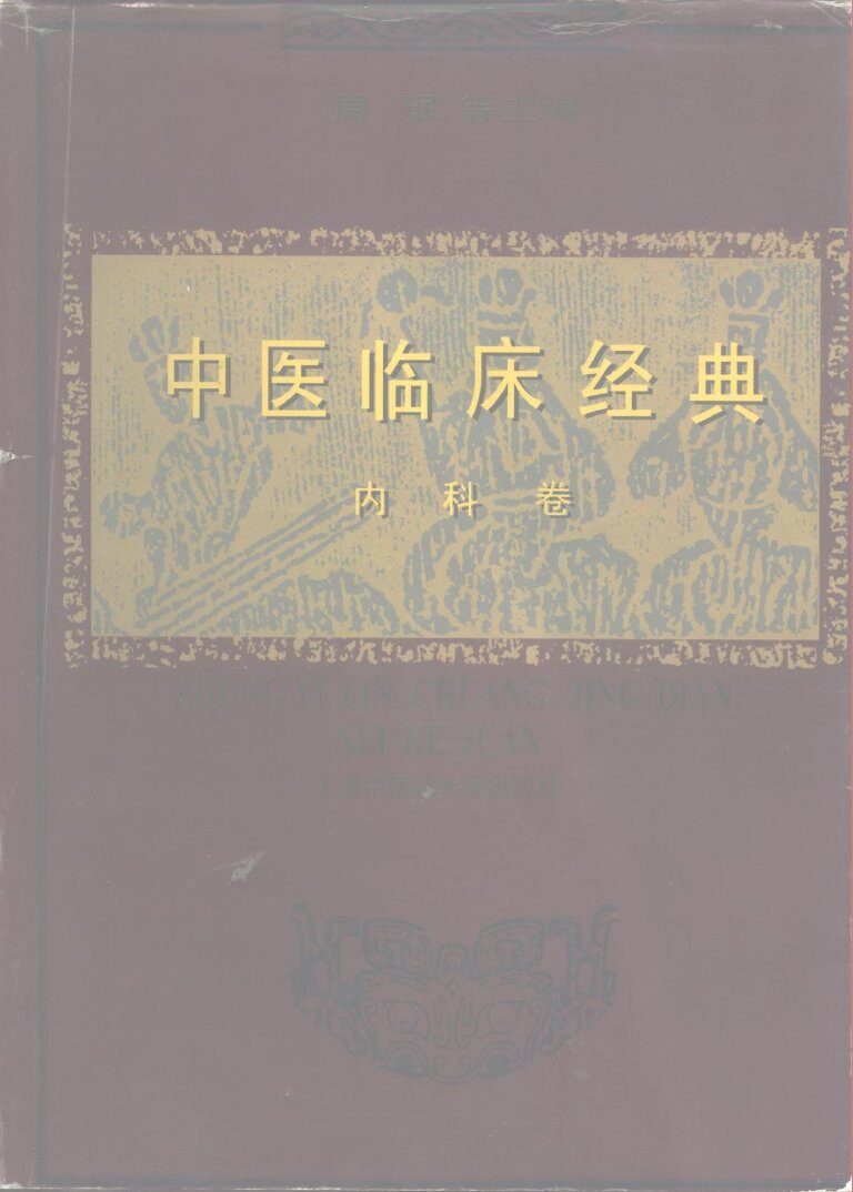 中医临床经典  内科卷 封面