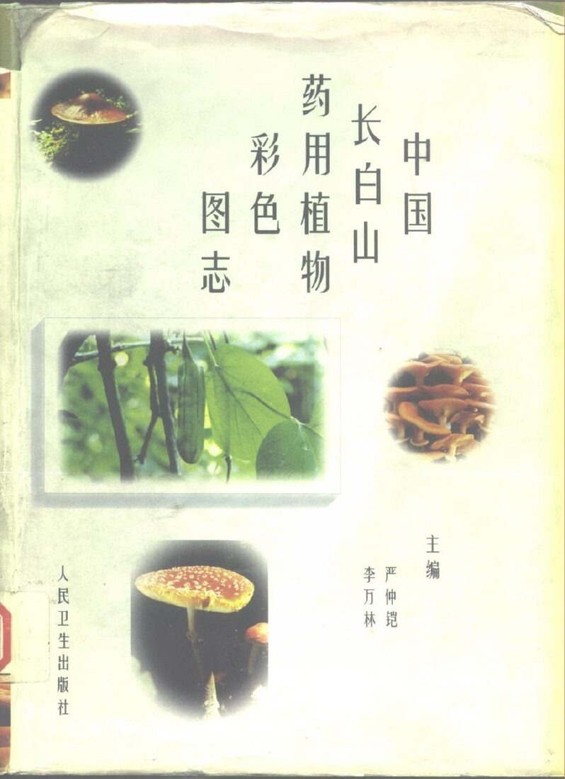 中国长白山药用植物彩色图志 封面