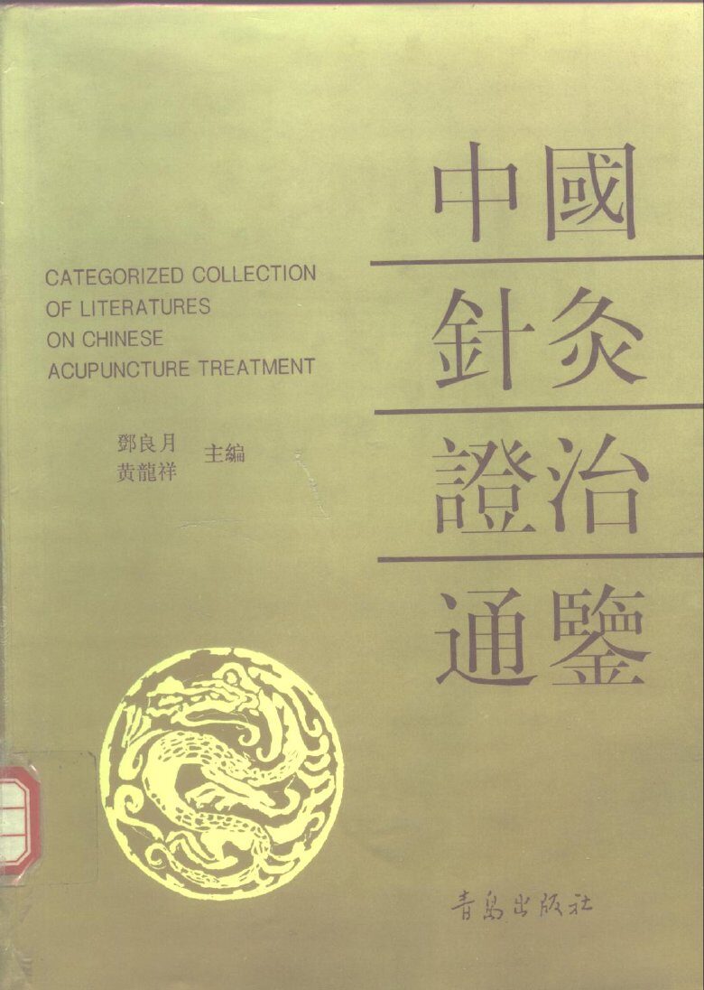 中国针灸证治通鉴 封面