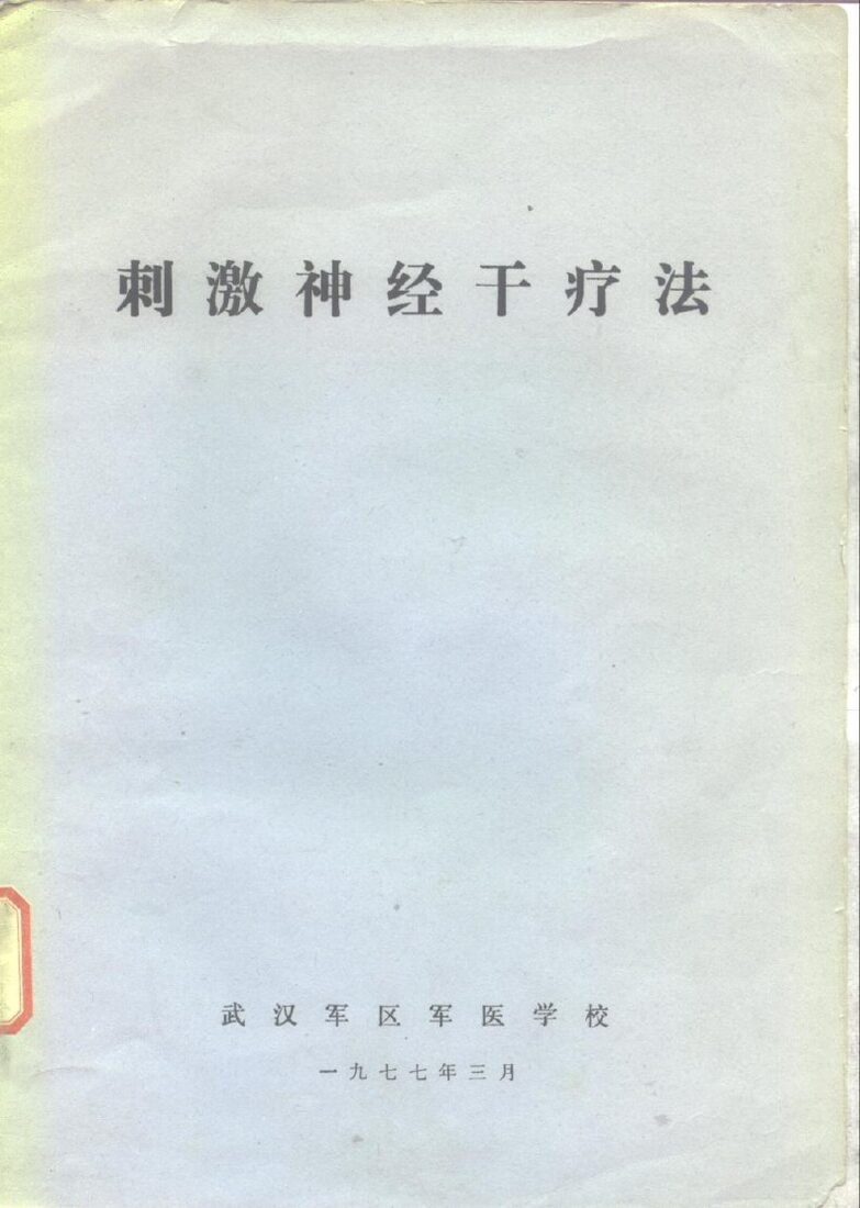 刺激神经干疗法 封面