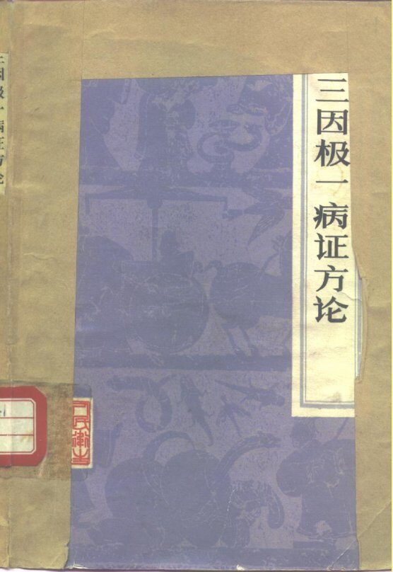 三因极一病证方论  18卷 封面