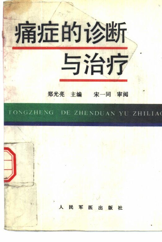 痛症的诊断与治疗 封面