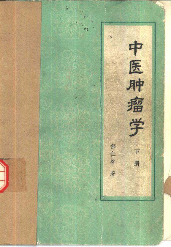 中医肿瘤学  下 封面