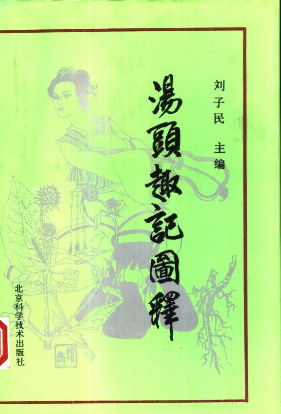 汤头趣记图释  下 封面
