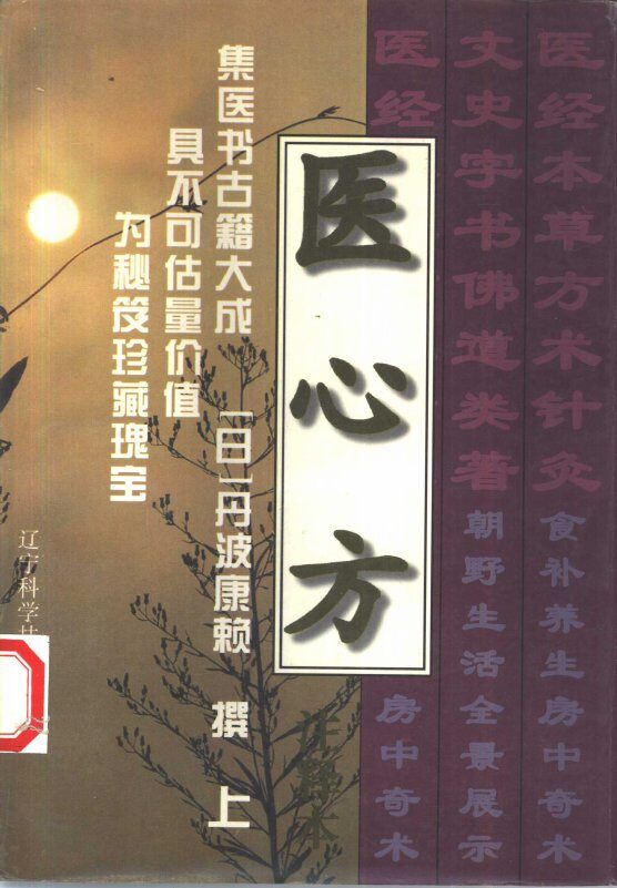 医心方  上 封面
