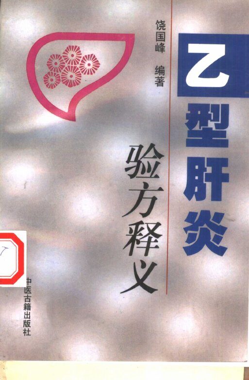 乙型肝炎验方释义 封面