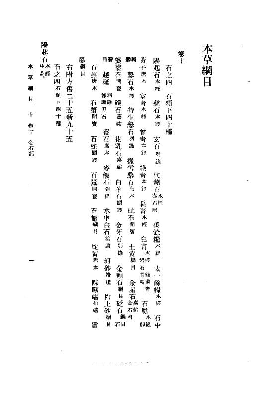 本草纲目  卷12下 封面