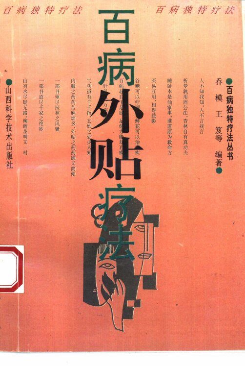 百病外贴疗法 封面
