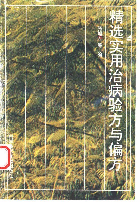 精选实用治病验方与偏方 封面
