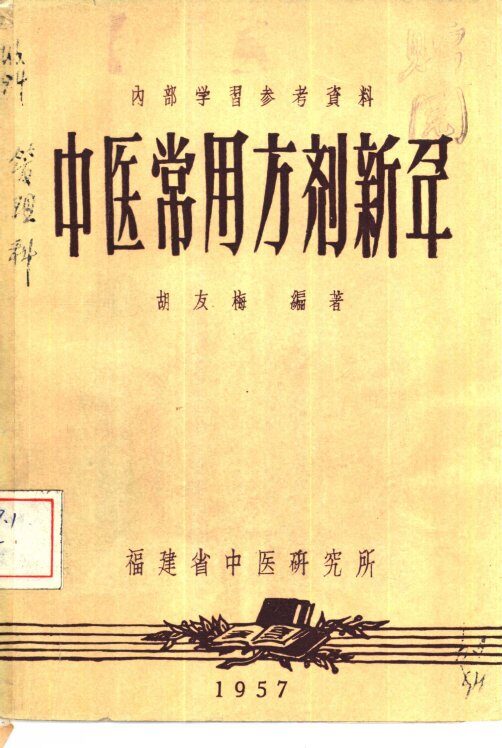 中医常用方剂新解 封面