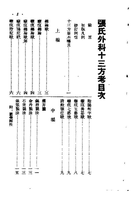 外科十三方考 封面