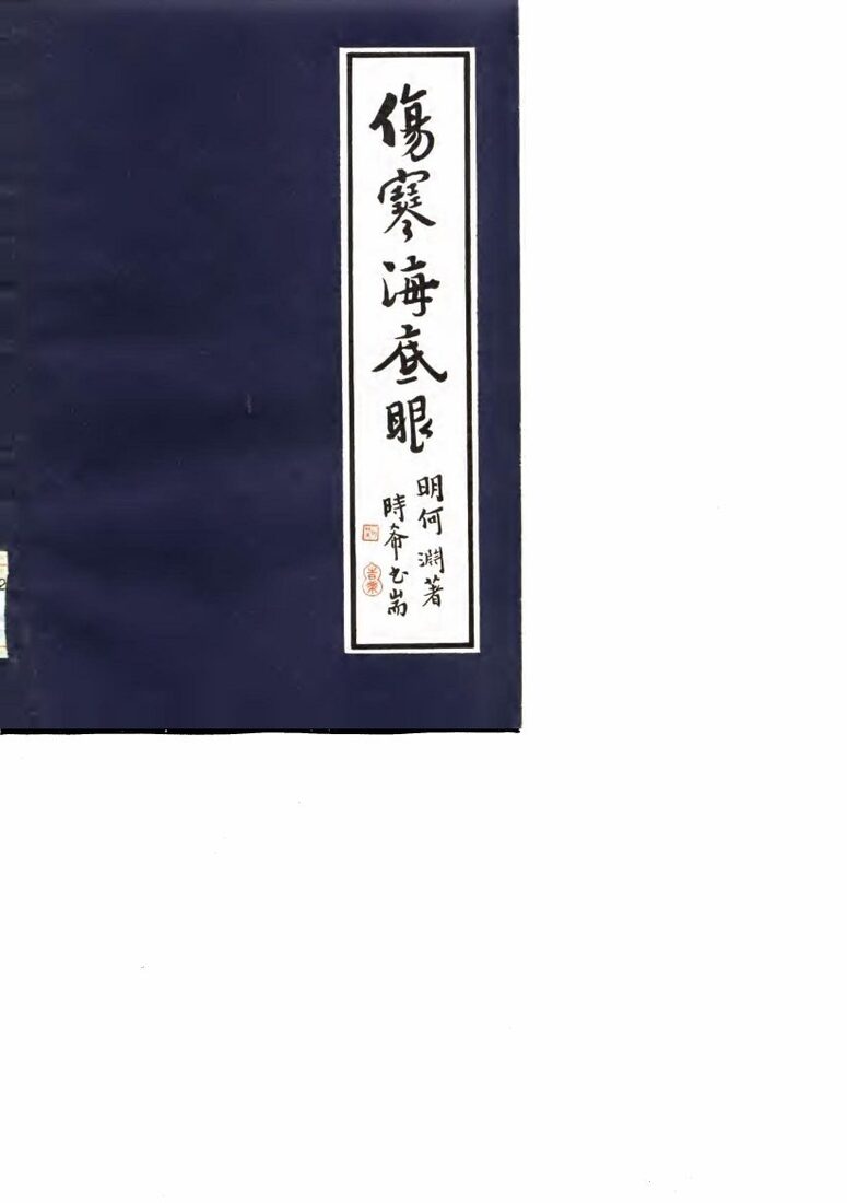 伤寒海底眼 封面