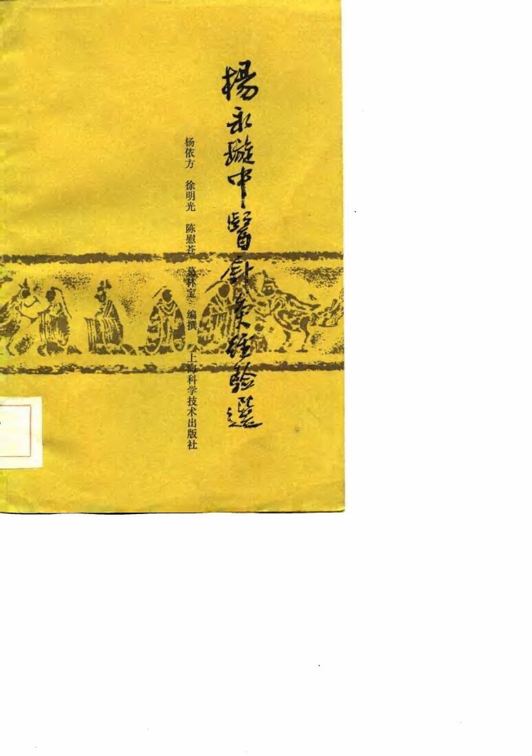 杨永璇中医针灸经验选 封面