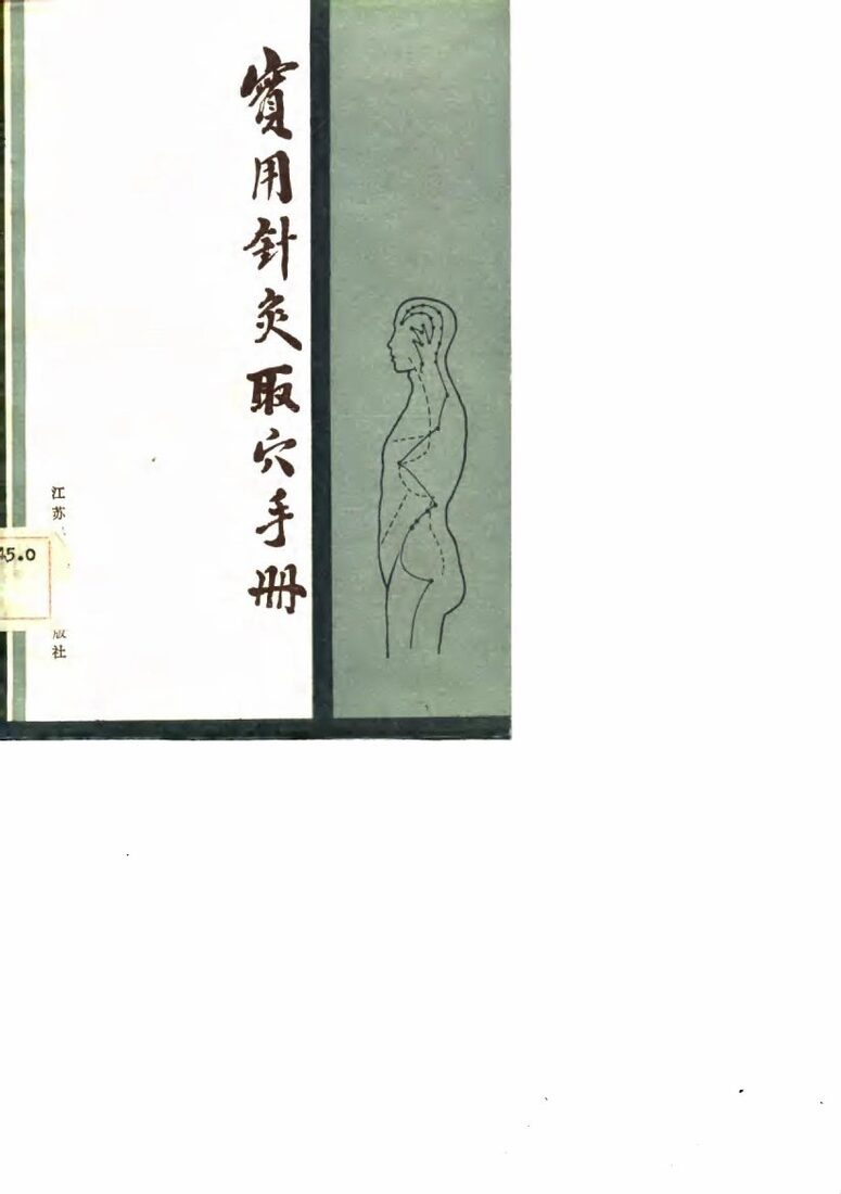实用针灸取穴手册 封面