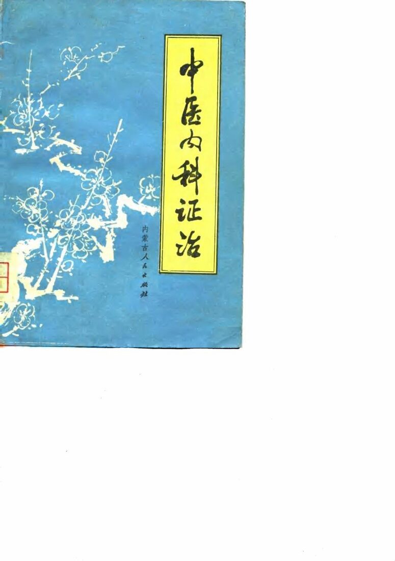 中医内科证治 封面