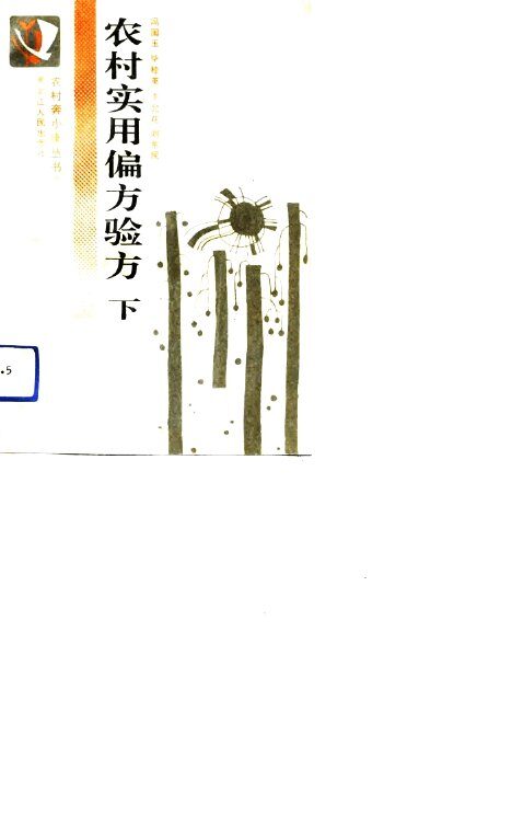 农村实用偏方验方  下 封面