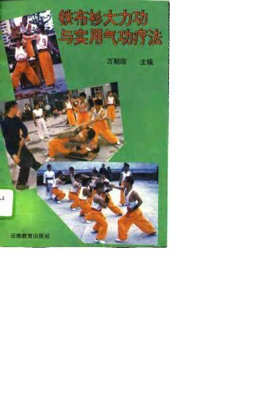 铁布衫大力功与实用气功疗法 封面