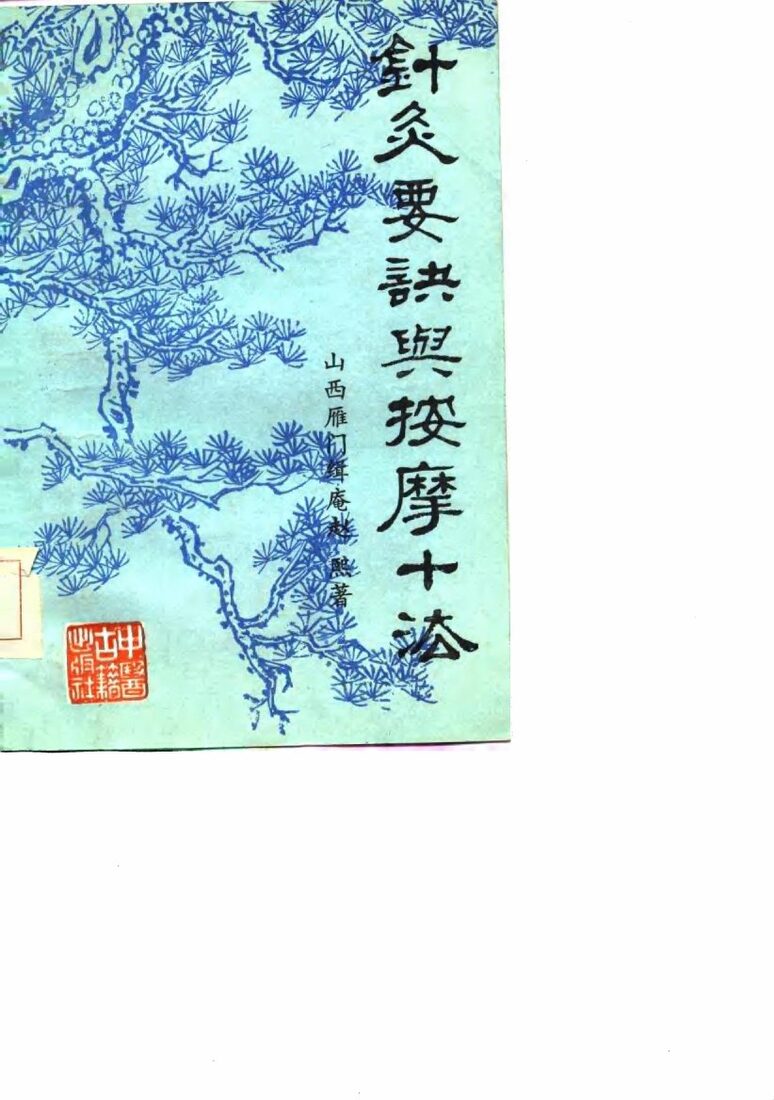 针灸要诀与按摩十法 封面