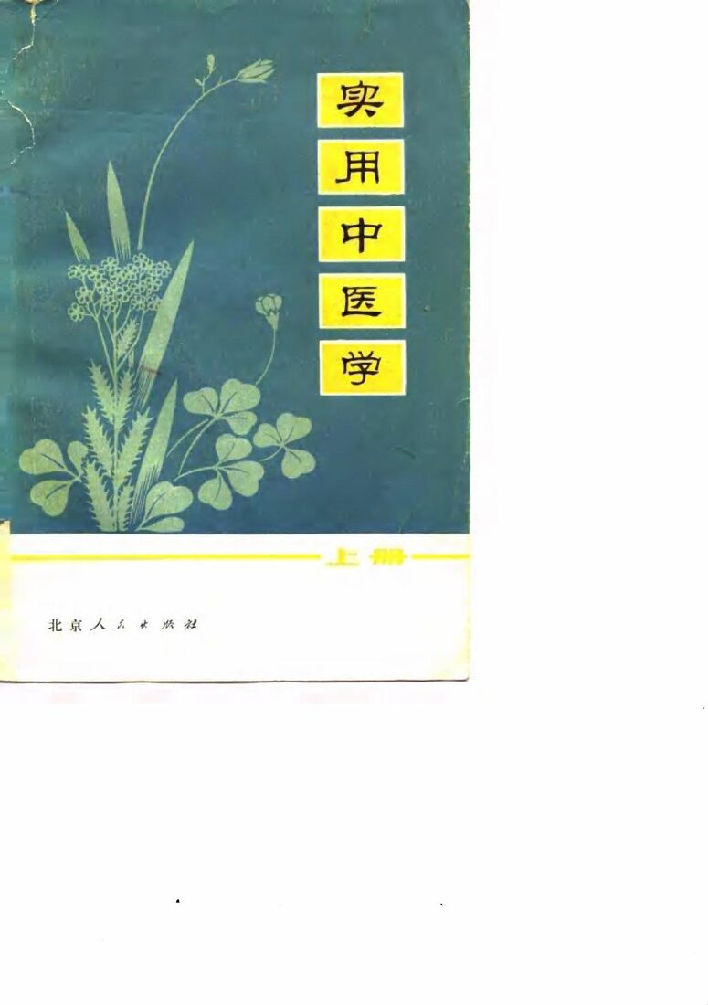 实用中医学  上 封面