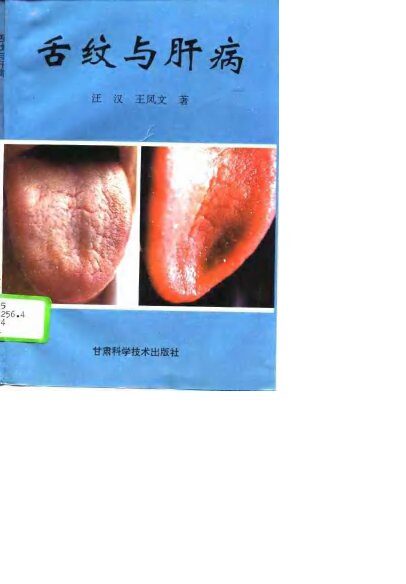 舌纹与肝病 封面