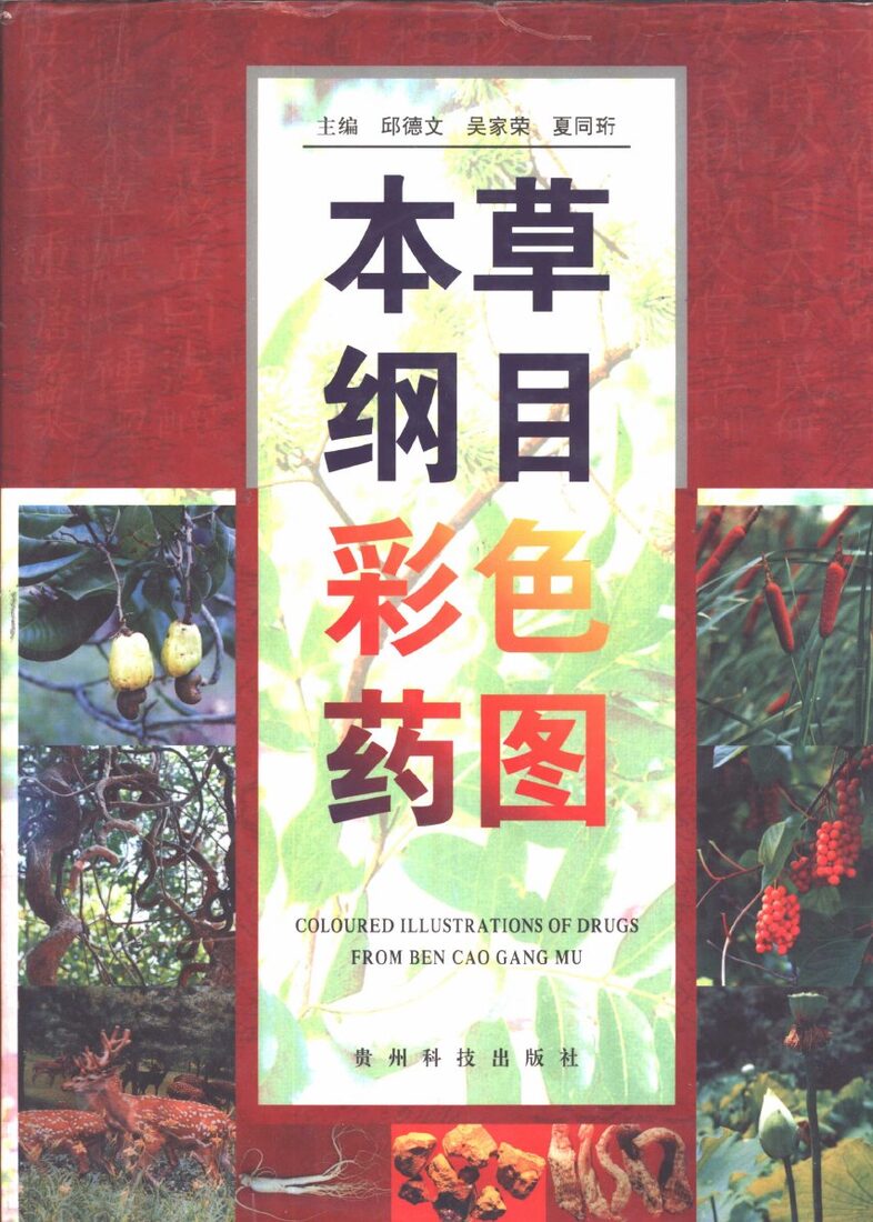 本草纲目彩色药图 封面