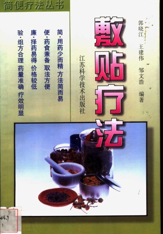 敷贴疗法 封面