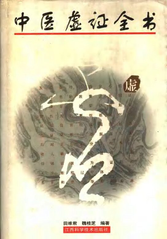 中医虚证全书 封面