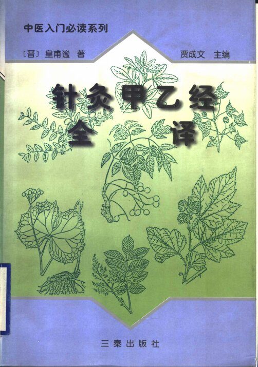 针灸甲已经全译  下 封面