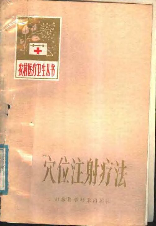 穴位注射疗法 封面