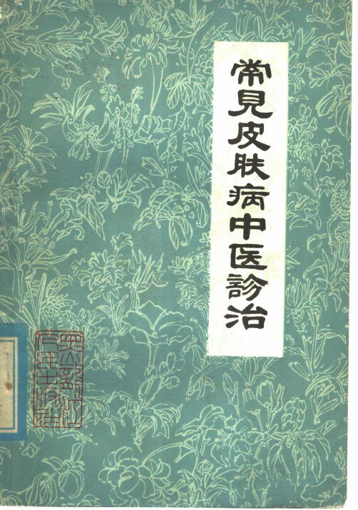 常见皮肤病中医诊治 封面