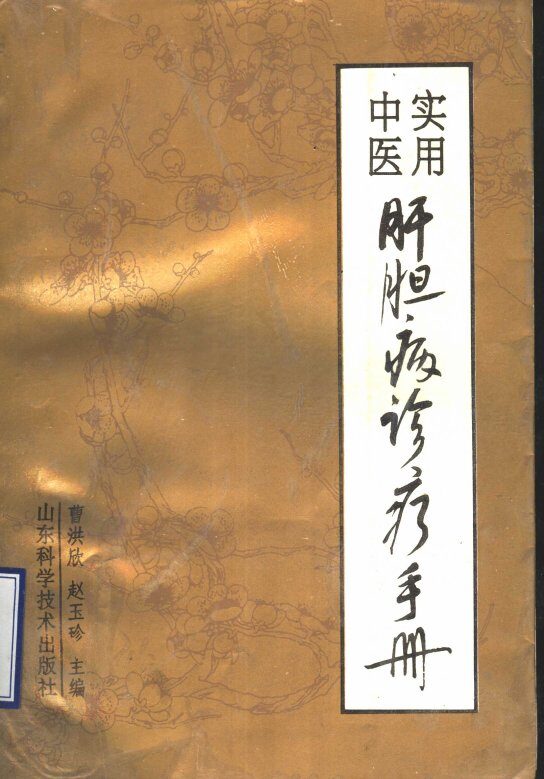 实用中医肝胆病诊疗手册 封面