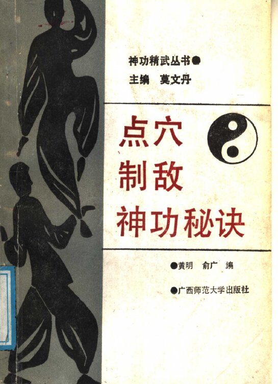 点穴制敌神功秘诀 封面