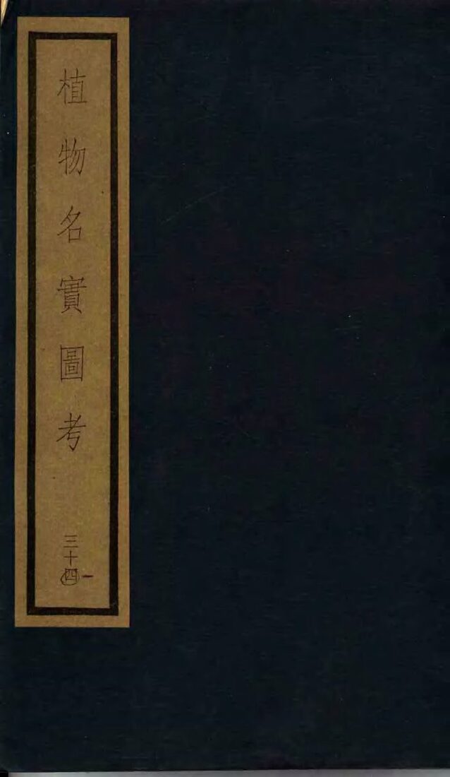 植物名实图考  31 封面